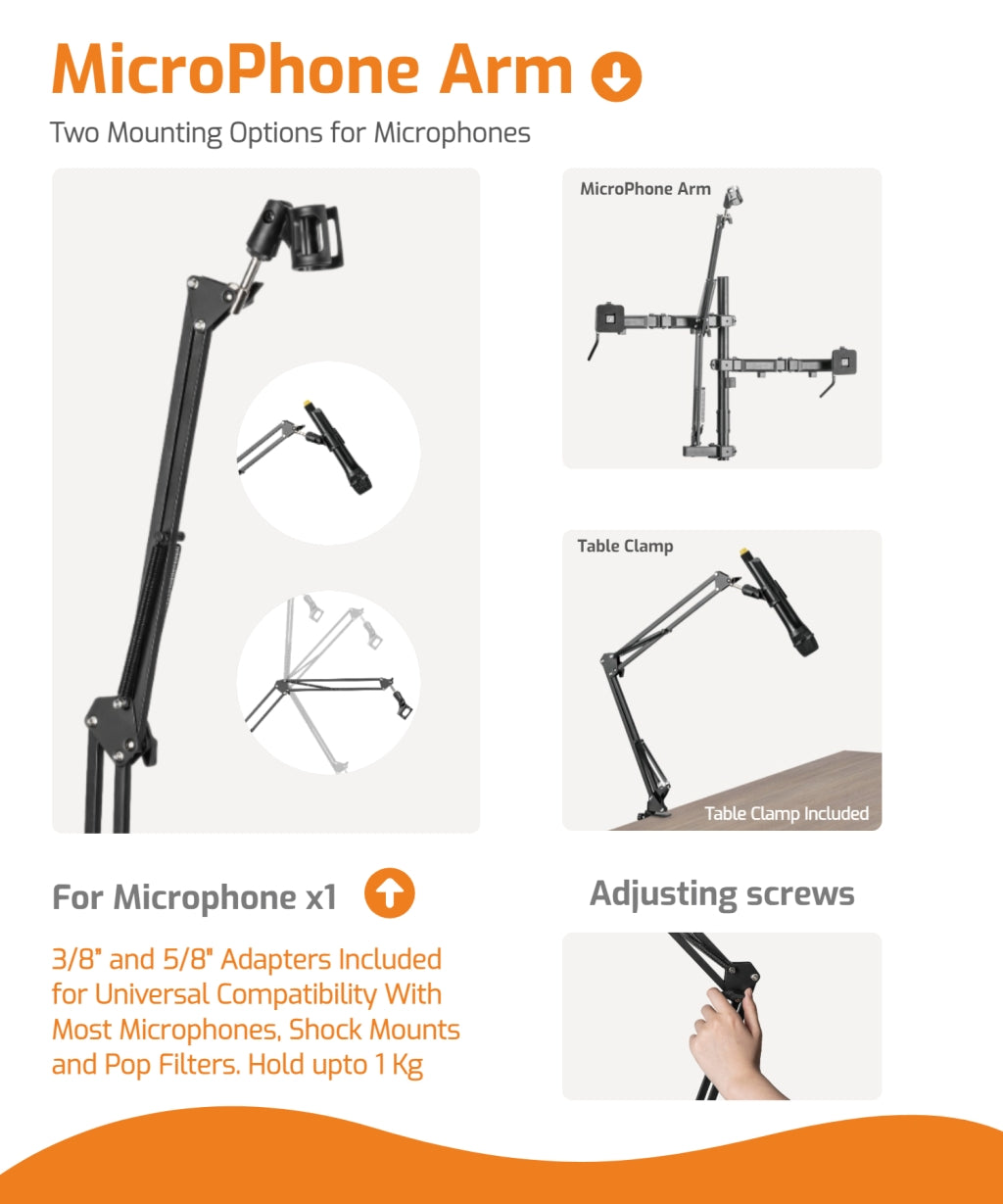 All-In-One Studio Live Streaming Desktop Multi-Mount