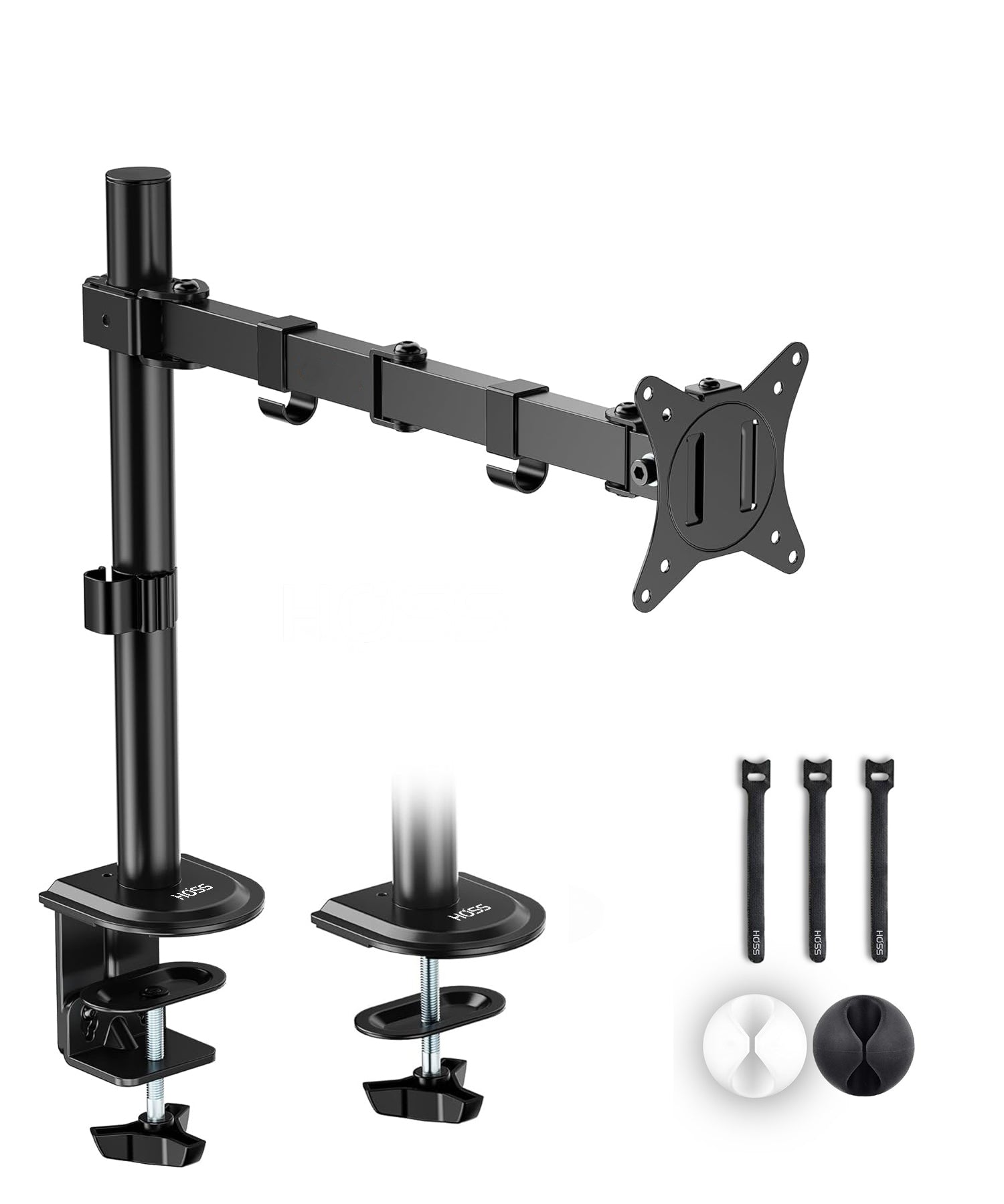 Steel Articulating Monitor Arm - Single-Monitor