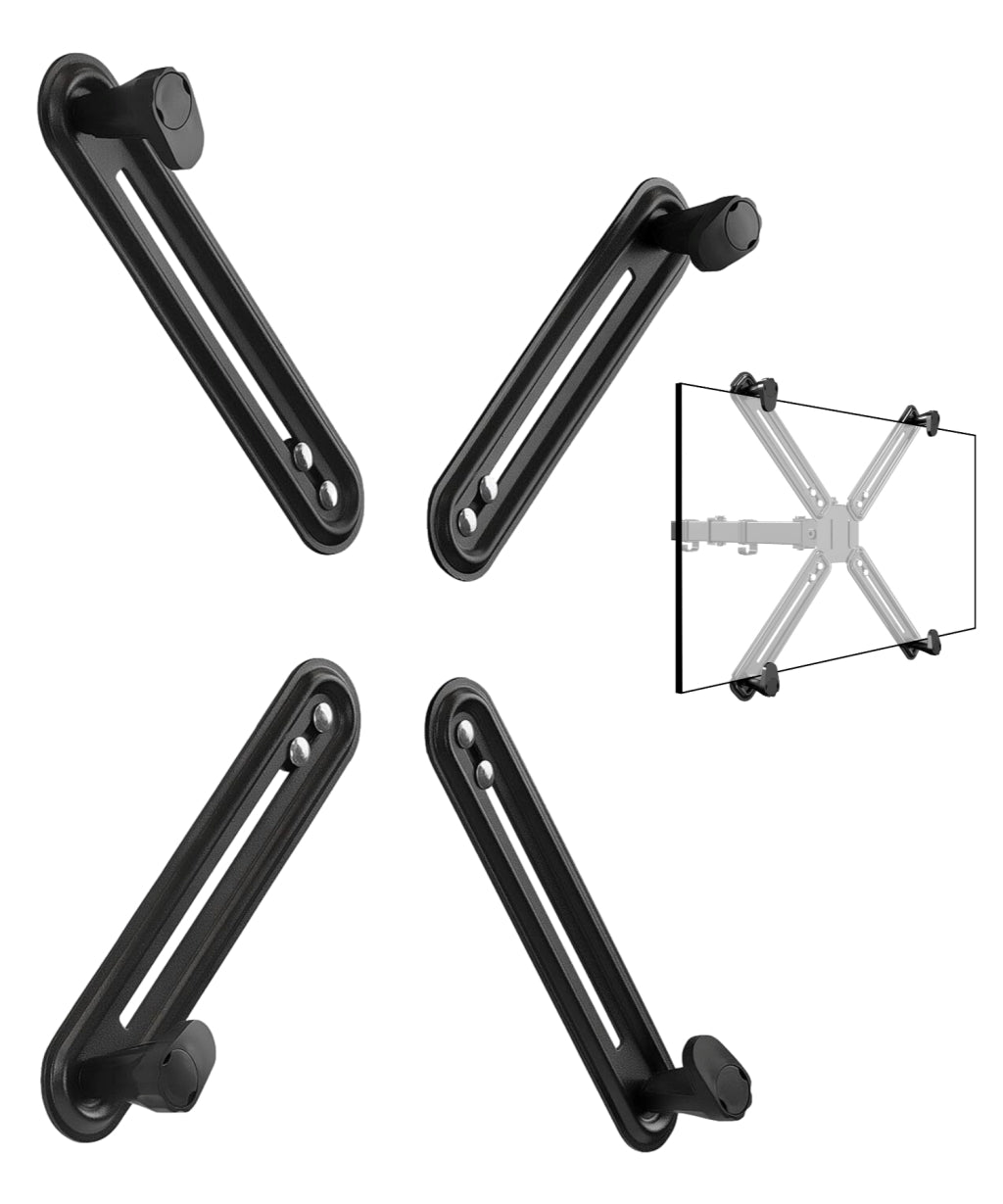 Four-Arm Monitor Adapter Kit for Non-VESA Monitor
