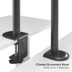 Steel Articulating Monitor Arm - Single-Monitor