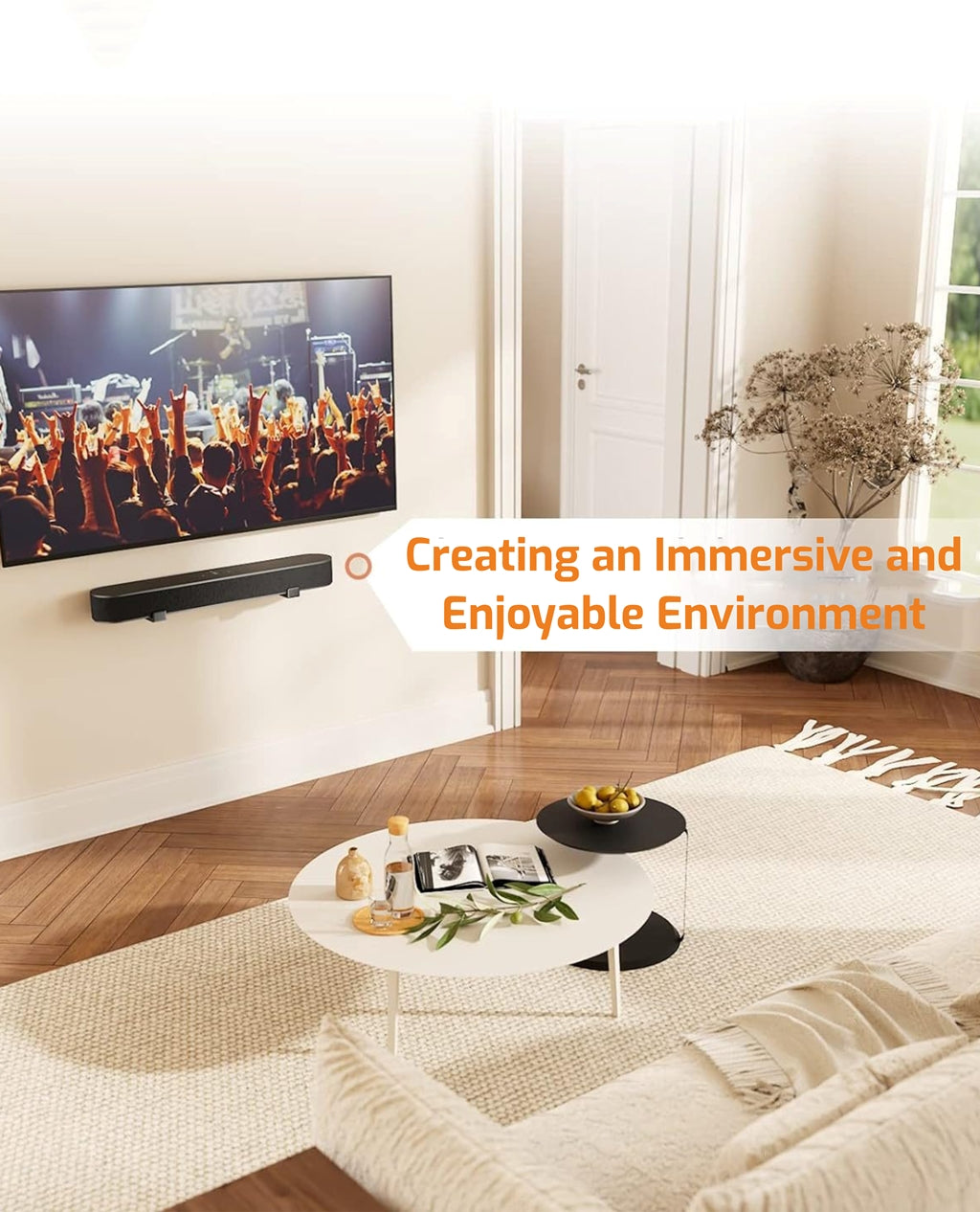 Adjustable Soundbar Speaker Wall Mount Brackets