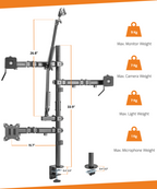 All-In-One Studio Live Streaming Desktop Multi-Mount