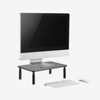 Height Adjustable Steel Monitor/Laptop Stand