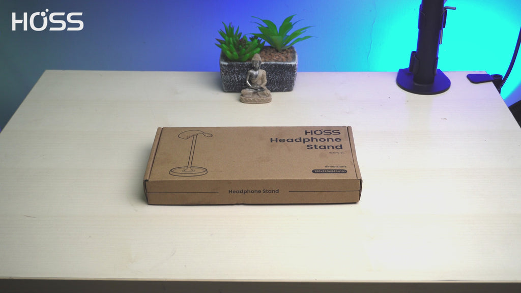 Slim Aluminum Desktop Headphone Stand