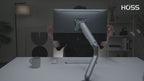Spring-Assisted Monitor Arm -Single Monitor