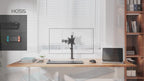 Steel Articulating Monitor Arm - Single-Monitor